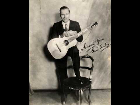 Early Gene Autry - My Oklahoma Home (c.1929).