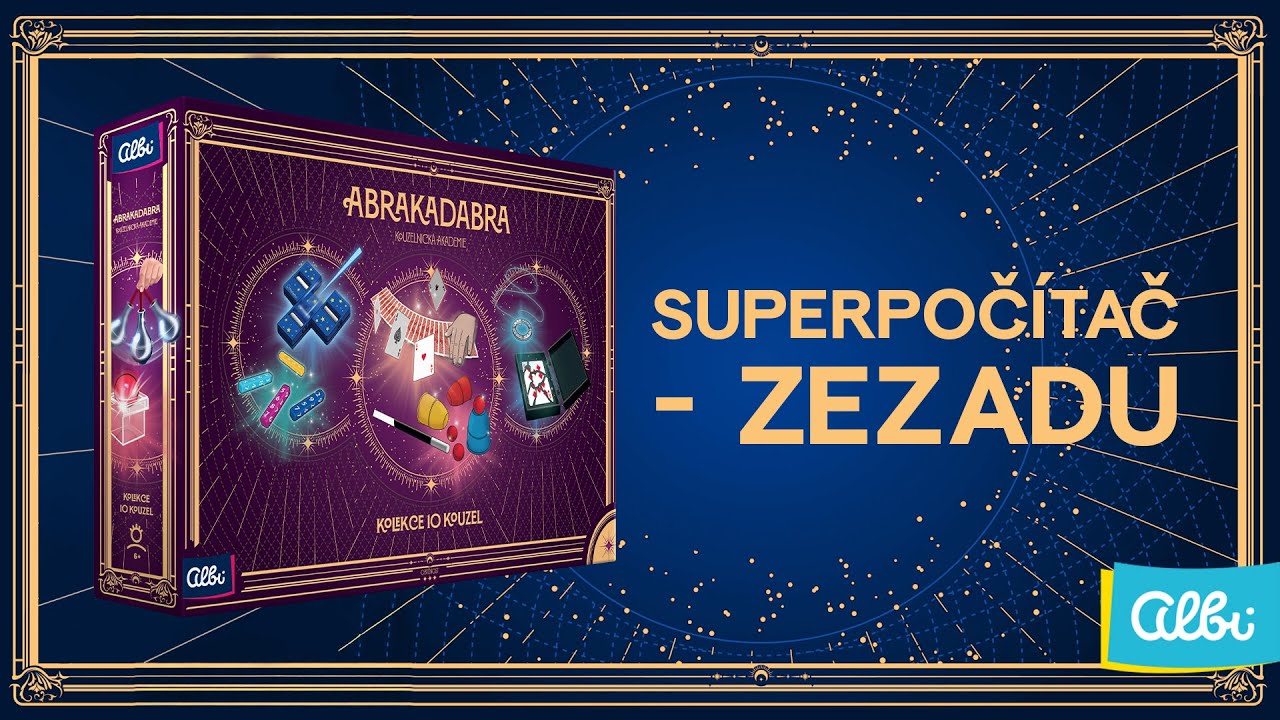 Kouzelnická akademie - Superpočítač (zezadu) - videonávod