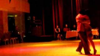 Ismael Ludman y Maria Mondino (1/4) 13-03-2010 Ljubljana (tango.si) Milonga