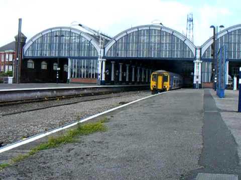 156469 departs Darlington for Whitby