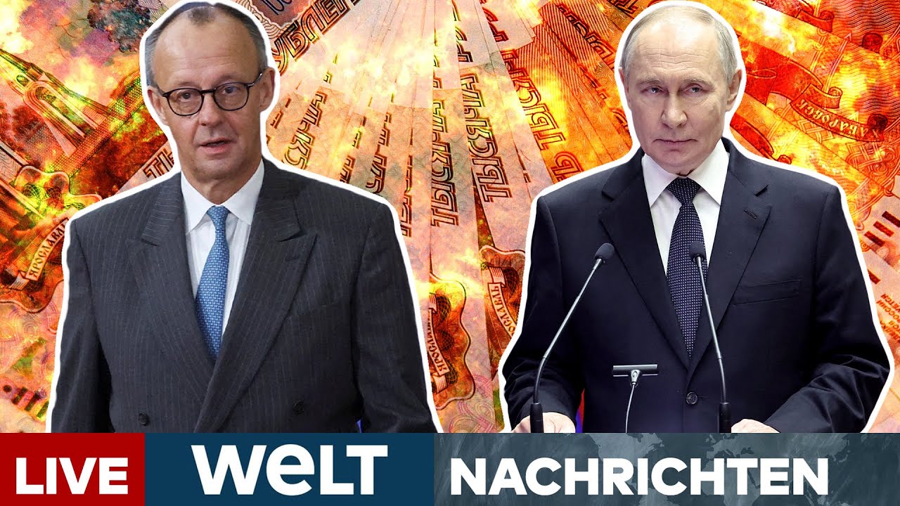 PUTINS KRIEG: 90-Milliarden-Euro-Kredit für die Ukraine! Russen-Geld soll Kredit absichern | LIVE