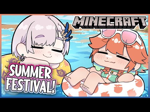 Kia and Reine's Epic Minecrafter Summer Festival! 😱🎉 #kfp