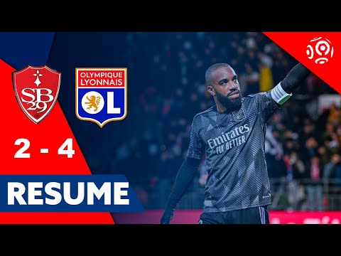 Résumé Stade Brestois 29 - Olympique Lyonnais | J16 Ligue 1 Uber Eats | Olympique Lyonnais