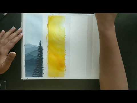 DIY Easy Watercolor Bookmark