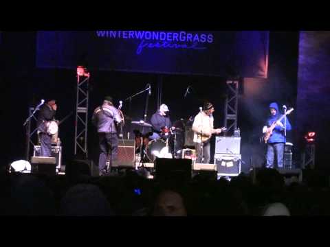 Sam Bush Band - full set WinterWonderGrass 2-21-15 Avon, CO SBD HD tripod