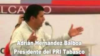 preview picture of video 'Andrés Granier Toma Protesta al Comité Municipal del PRI de Comalcalco.wmv'