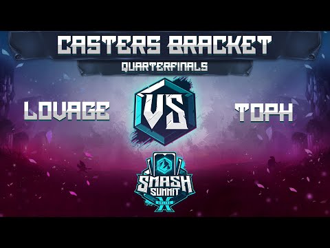 Lovage vs Toph - Caster Bracket: Quarterfinals - Smash Summit 10 | Fox vs Fox
