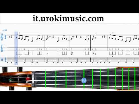 Corso di Violino Dua Lipa - New Rules Tablature Tab Parte#2 um-i276