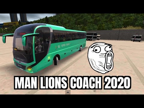 [Bus Simulator Ultimate] MAN lion's coach 2020 test drive !!!