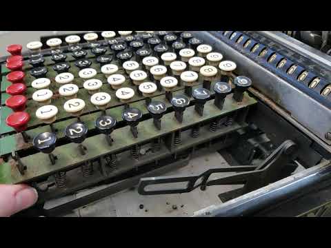 Marchant KE Repair/Rebuild part #B: Starting Disassembly