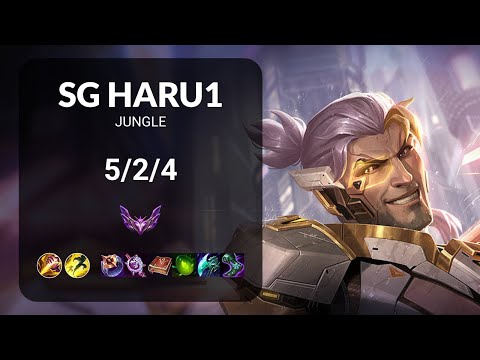 SG Haru1 Sylas vs Pantheon JUNGLE - KR MASTER Patch 13.13