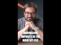 Should You Minimize Imports In The Main File