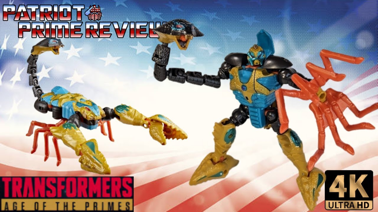 Beast Wars Fans Rejoice!!! Patriot Prime Reviews Transformers Age Of The Primes Quickstrike