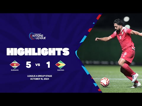 Suriname 5-1 Guyana 