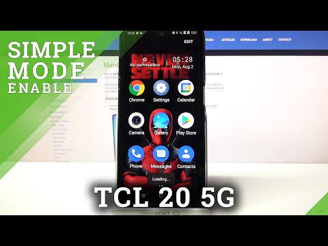How to Enable Easy Mode on TCL 20 5G – Turn On Simple Mode
