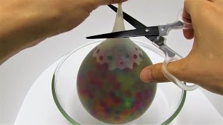 1000 Orbeez Balloon Experiment