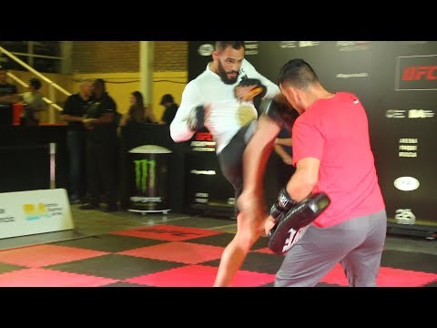 UFC Argentina: Santiago Ponzinibbio Open Workout Highlights - MMA Fighting