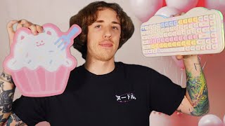 The Cake Kitty Keyboard - YUNZII C75 Cake Meow Review