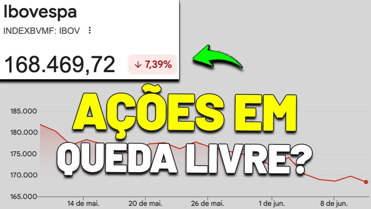 🚨TUDO ESTÁ DESABANDO NA BOLSA? AÇÕES DE BANCOS e SEGURADORAS e mais