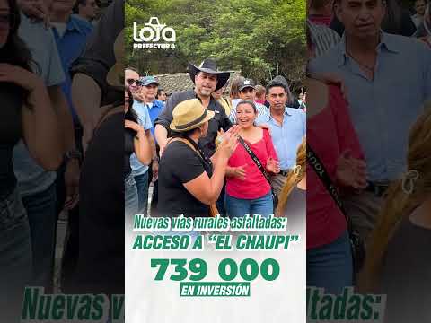 🚧🛣️ ¡Más vías para el progreso del cantón Loja!