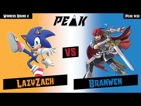 WR2 LazyZach (Luigi, Sonic) vs Branwen (Roy) (Peak #32)