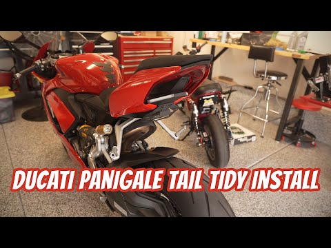 Ducati Panigale v2 Fender Eliminator Installation