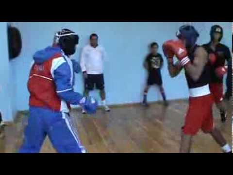 Entraînement  Mohamed Rabii (MAR) & Ramon Nicolas (CUB)