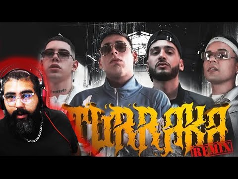 Kaleb Di Masi ❌ ECKO ❌ Blunted Vato ❌ Papichamp - TURRAKA REMIX (Video Oficial) || VARE REACCIÓN 🇺🇸