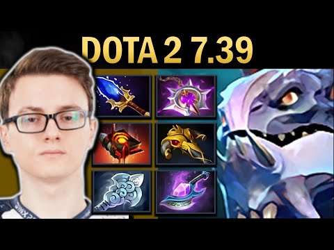 Slardar Gameplay Miracle with Nullifier and Dezun - Dota 2 7.39