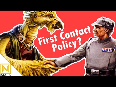 Star Wars Lore | What Was The "First Contact" Policy of the Republic and Empire?
