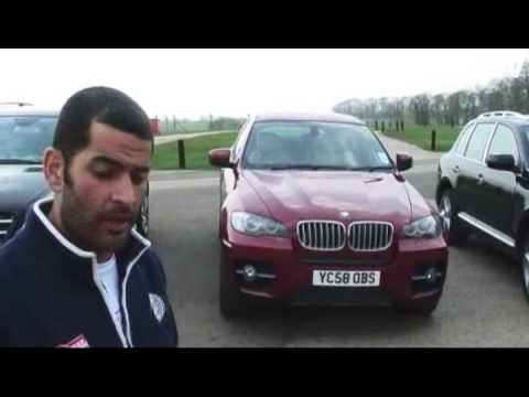 Shoot out with the Merc ML63 X6 5 0i Cayenne Turbo and Q7 V12 TDI