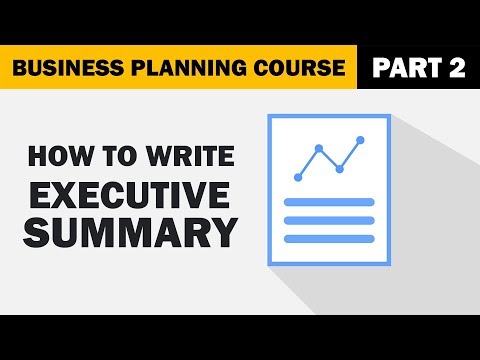 How to Write an Executive Summary for your Business Plan?