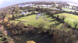 preview picture of video 'Flooding around Calcot Reading'