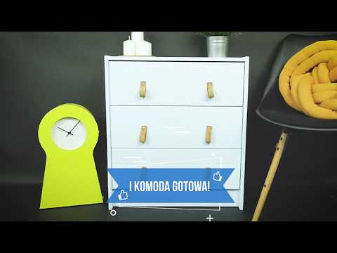 Metamorfoza drewnianej komody - zdjęcie