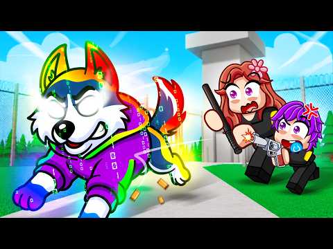 I Became an OP DOG in Roblox Escape The Dog Pound...