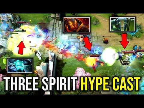 THREE SPIRIT HYPE CAST..!! Epic Combo 3 Spirit Heroes Serenity vs Complexity | Dota 2