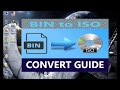 How To Convert Bin To Iso Image File With PowerISO