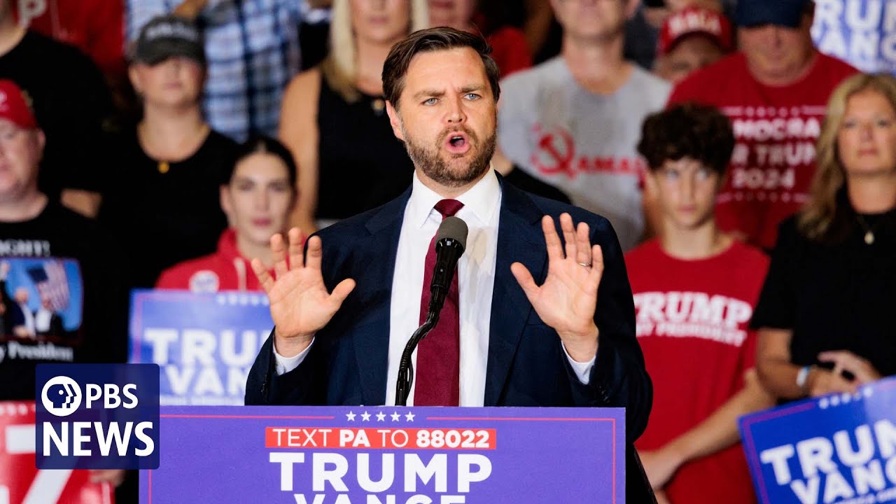 WATCH LIVE: Vance delivers campaign remarks in Michigan day after vice presidential debate