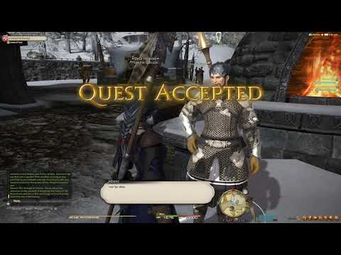 Final Fantasy XIV - A Realm Reborn [Job Quest - Dragoon] Lance of Fury Lv.35