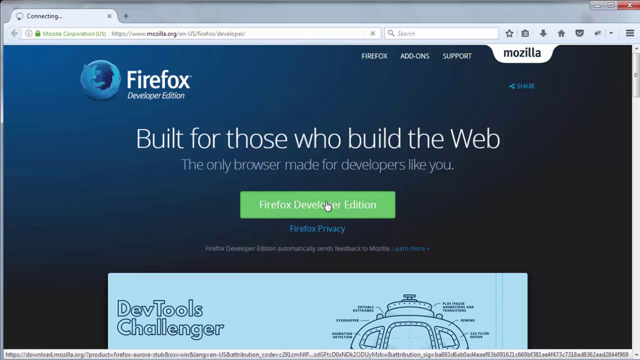 Goodbye Mozilla Firefox Web Browser | Firefox Developer Edition