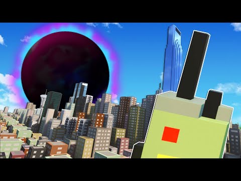 Destroying a MICRO CITY with a BLACKHOLE is Oddly Satisfying in Teardown Mods!