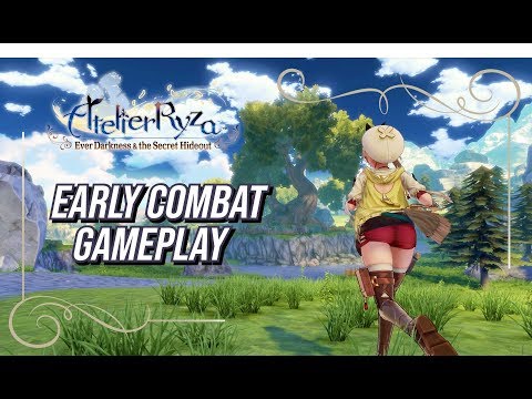 Atelier Ryza: Ever Darkness & the Secret Hideout - Early Combat and Exploration Gameplay