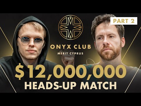 $12,000,000 HEADS-UP CASH GAME MATCH! | Monarch vs Jungleman | Onyx Club | PART 2