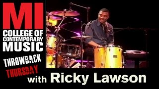 Ricky Lawson Throwback Thursday From the MI Vault 8/9/2007