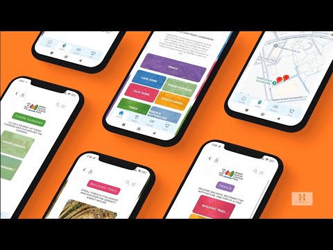 NaMo Grand Central Park app — digital product case study by Hyphen Brands