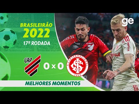 Gols e lances de Athletico Paranaense x Internacional