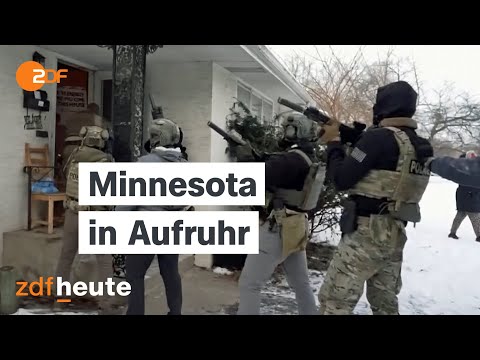 Greiftrupps, Panik, Straßenkämpfe: Minnesotas Kampf gegen Trumps ICE-Agenten  | auslandsjournal