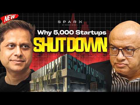 5,000 Startups Dead — The Untold Story | Naukri Founder - Sanjeev Bikhchandani | SparX