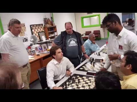 Edmonton International – 2016 - GMs Analysing games  -  Ganguly, Shirov, Shankland & Sethuraman