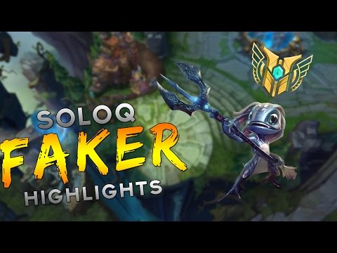 FAKER PLAYS FIZZ AND DESTROYS KOREA SOLOQ | SKT T1 STREAM HIGHLIGHTS